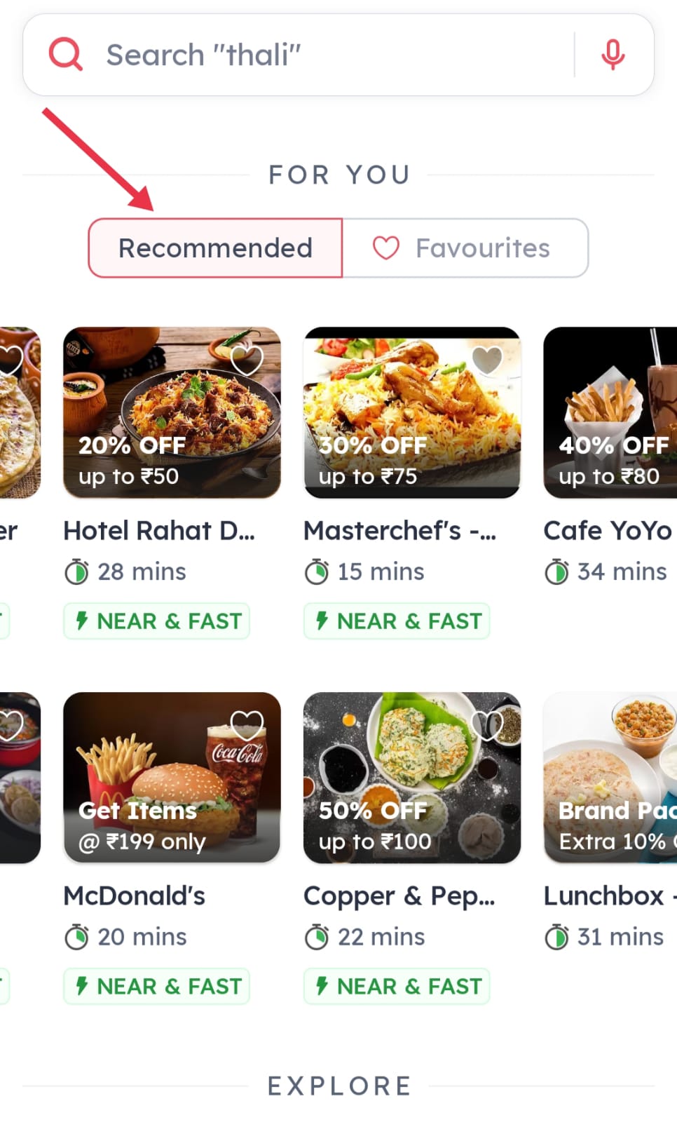 Recommendation